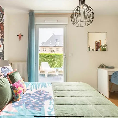 Le Garden Avec Terrasse Et Parking Centre * רואן